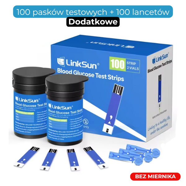 100 strips + 100 lancets